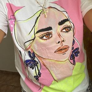 Zara graphic tee